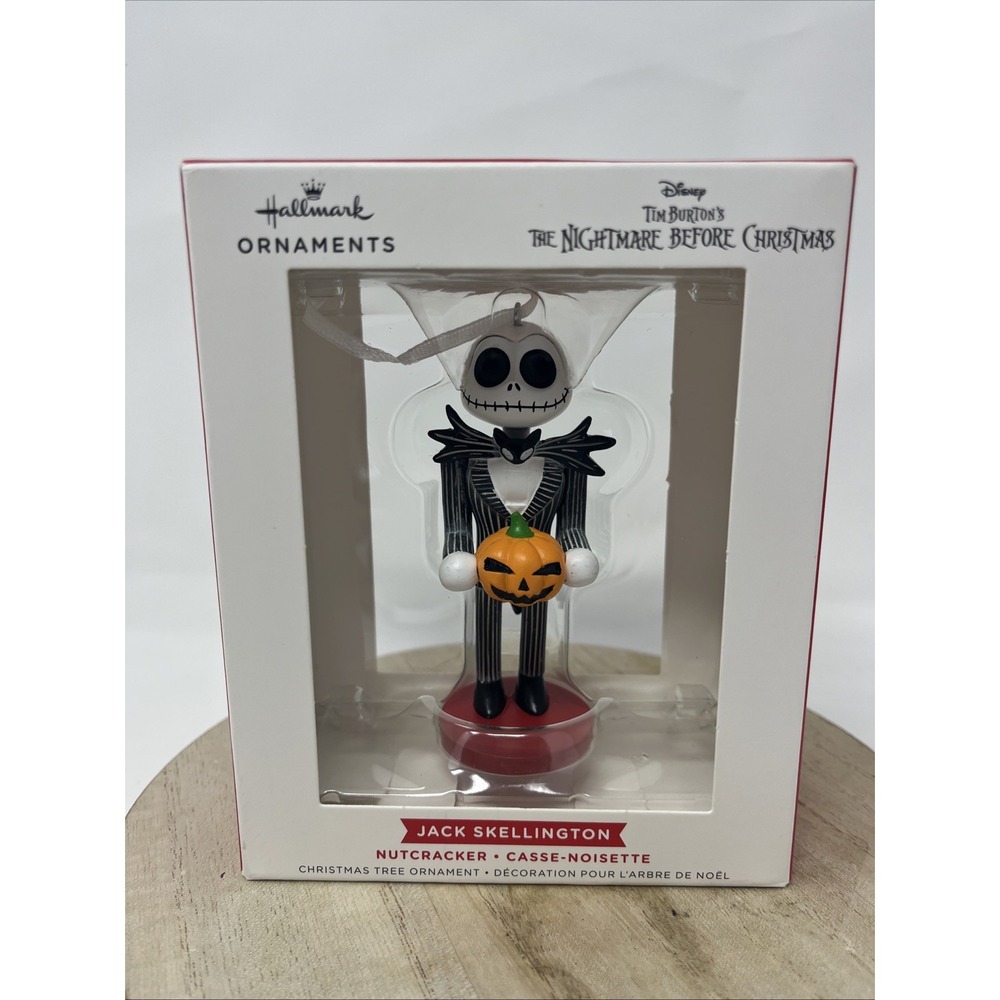 Hallmark Keepsake 2025 Jack Skellington Nutcracker Disney Christmas Ornament New